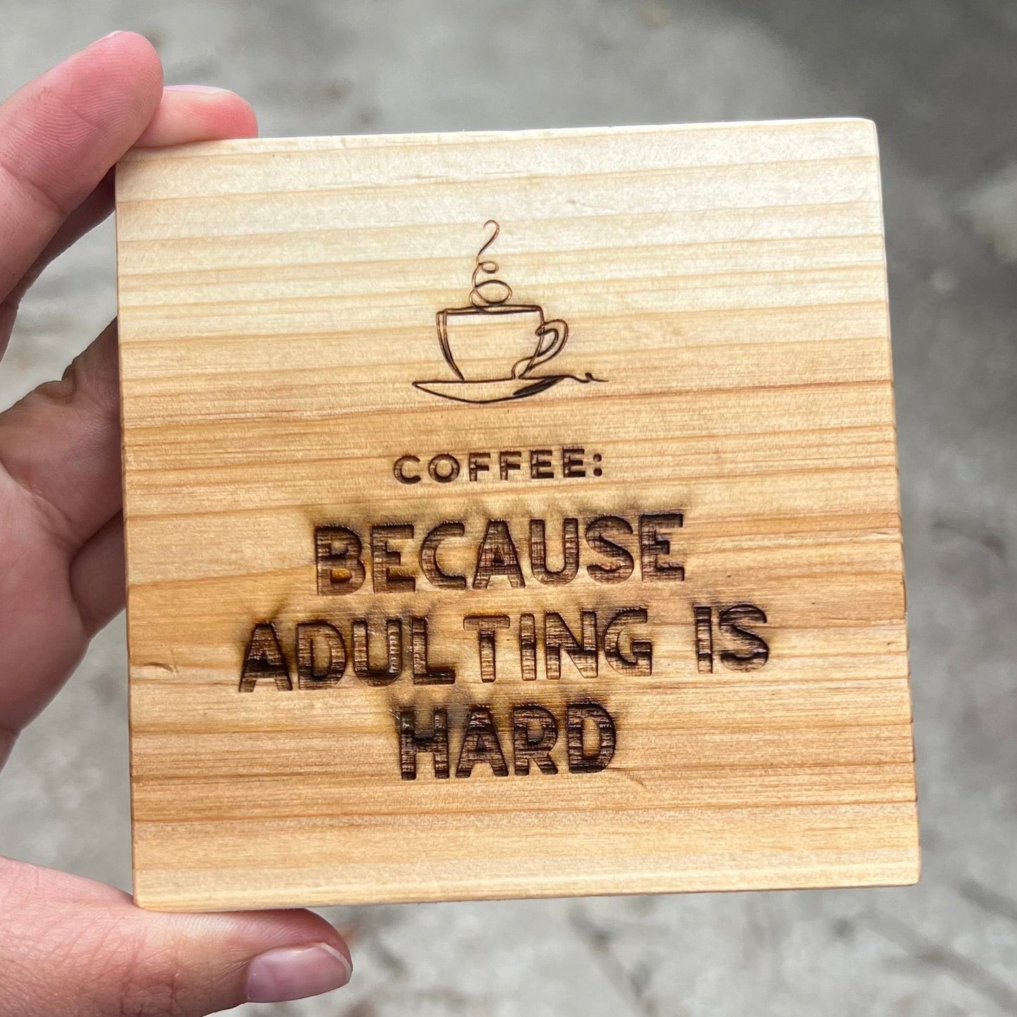 Customized Wood Coasters