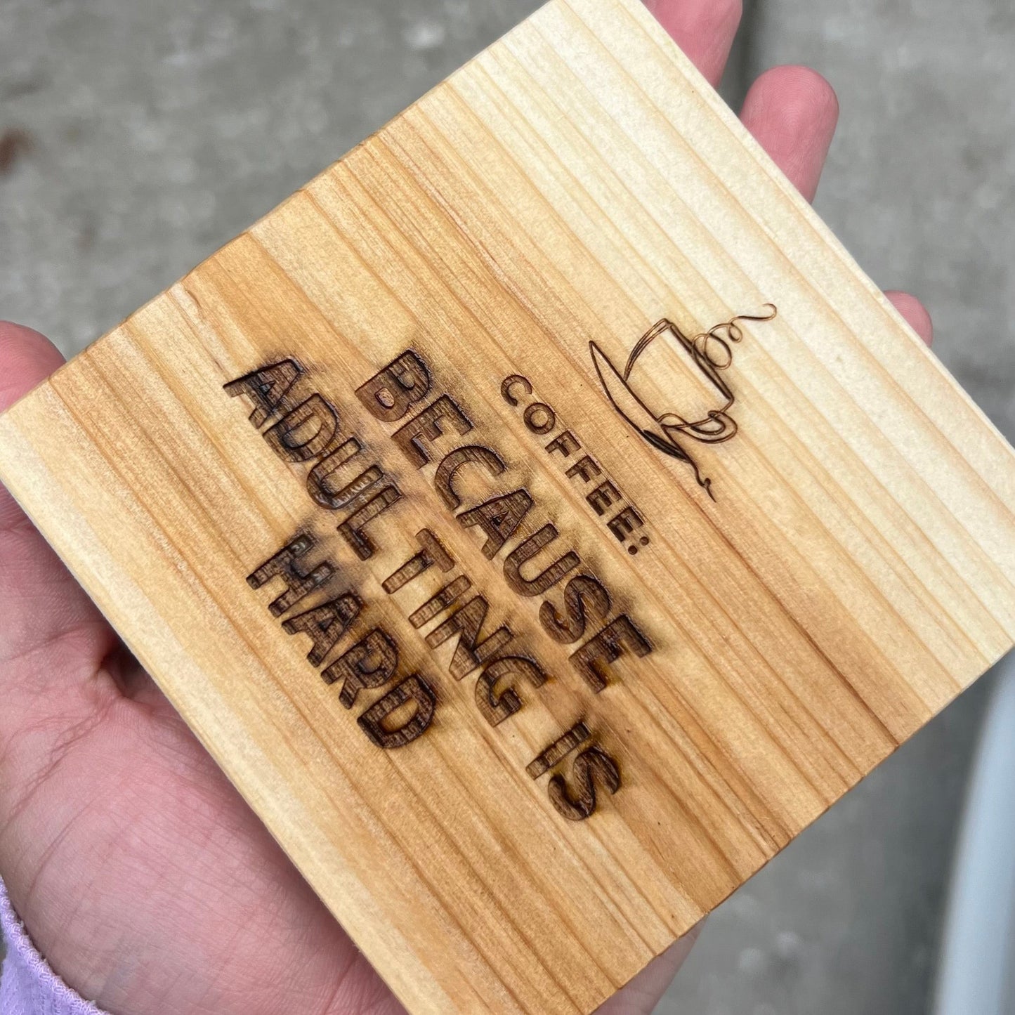 Customized Wood Coasters