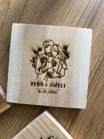 Customized Wood Coasters