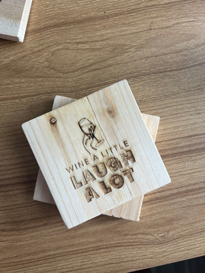 Customized Wood Coasters