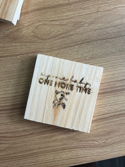 Customized Wood Coasters